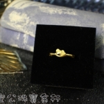 一目惚れの金 ~ ㊣9999黃金愛的進行式造型戒指